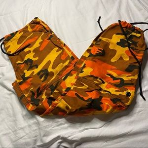 Rothco Orange Camo Pants